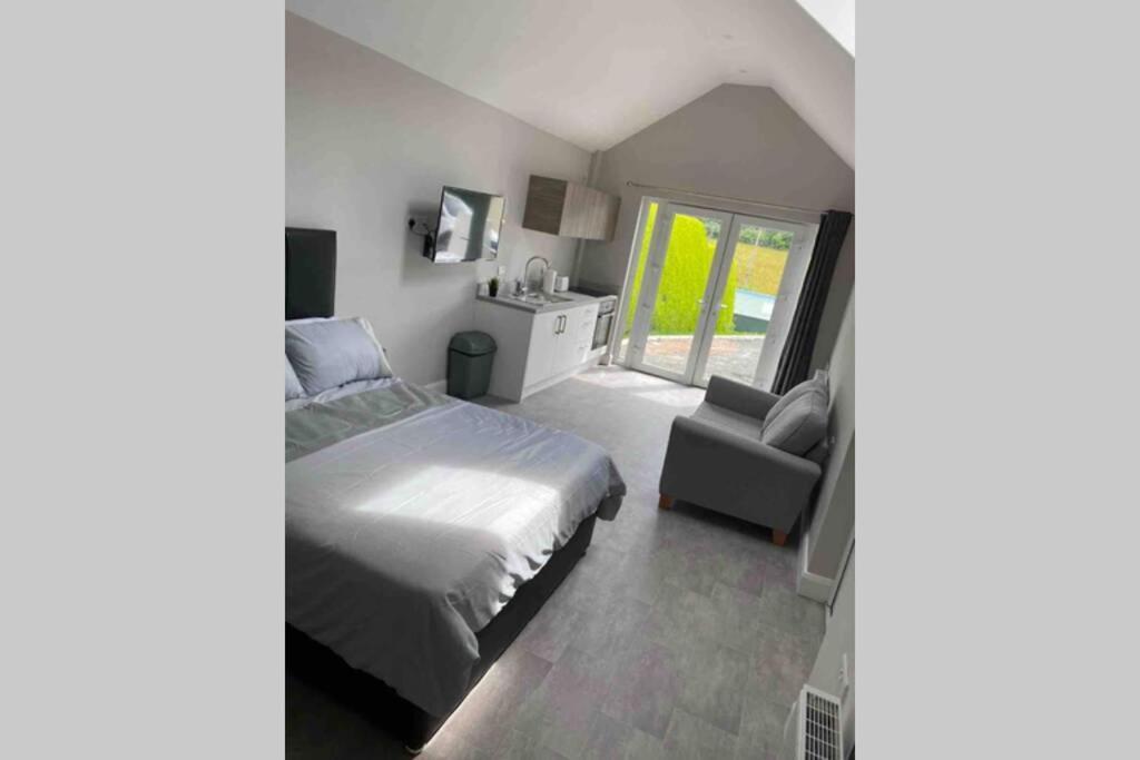The Forest Chalet - Stunning Studio Apartment Ballycastle Eksteriør billede